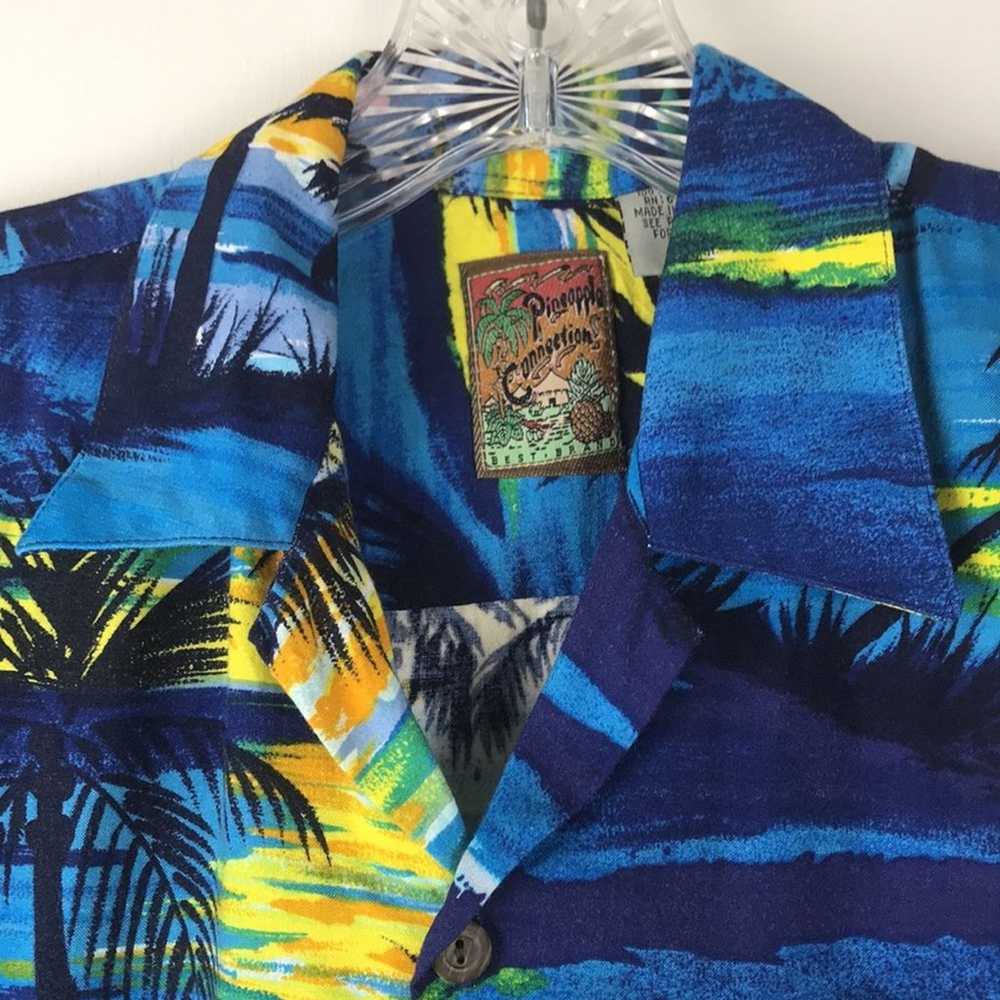 Vintage Pineapple Connection Hawaiian Shirt 80s S… - image 3
