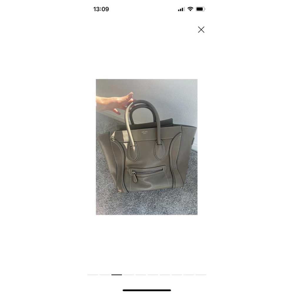 Celine Luggage Phantom leather handbag - image 3