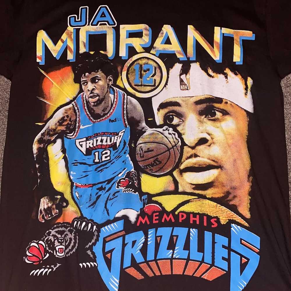 Ja Morant Coin Tee Boot Gildan Tag - image 2