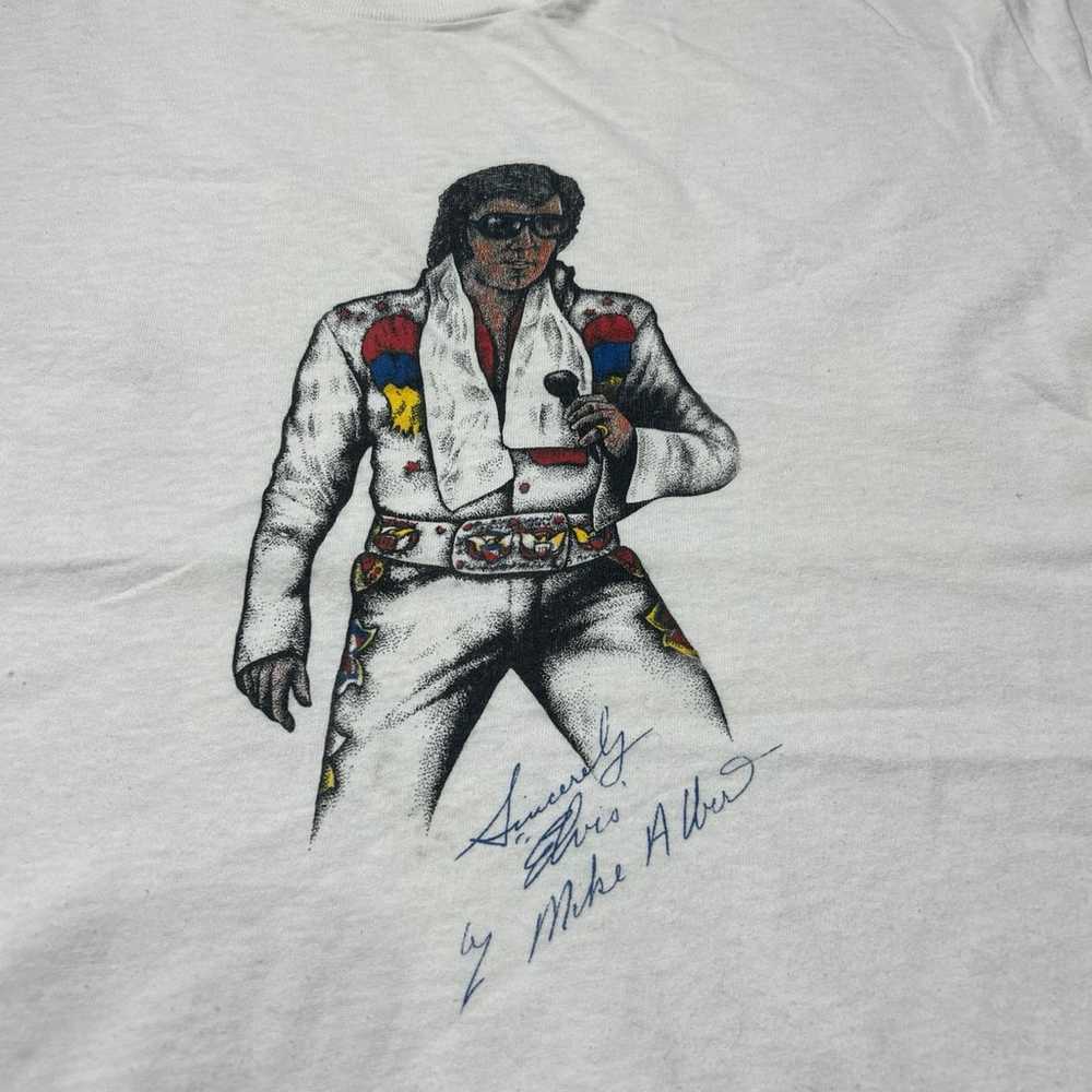Vintage Elvis Presley single Stitch T-shirt Size … - image 2