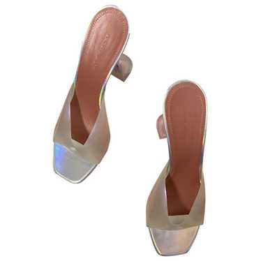 Amina Muaddi Leather heels - image 1
