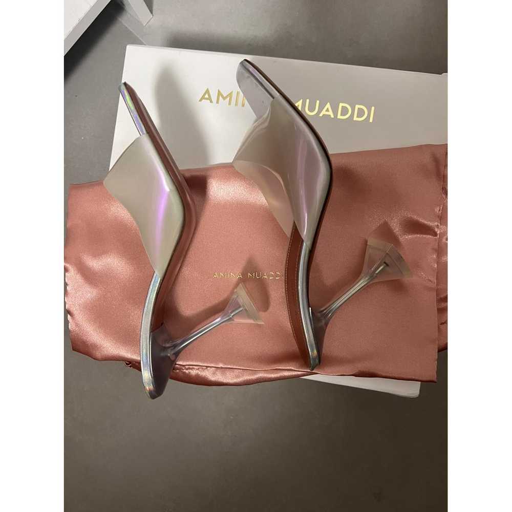 Amina Muaddi Leather heels - image 5