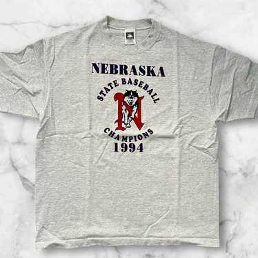 Vintage 1994 Nebraska State Baseball Champions XL