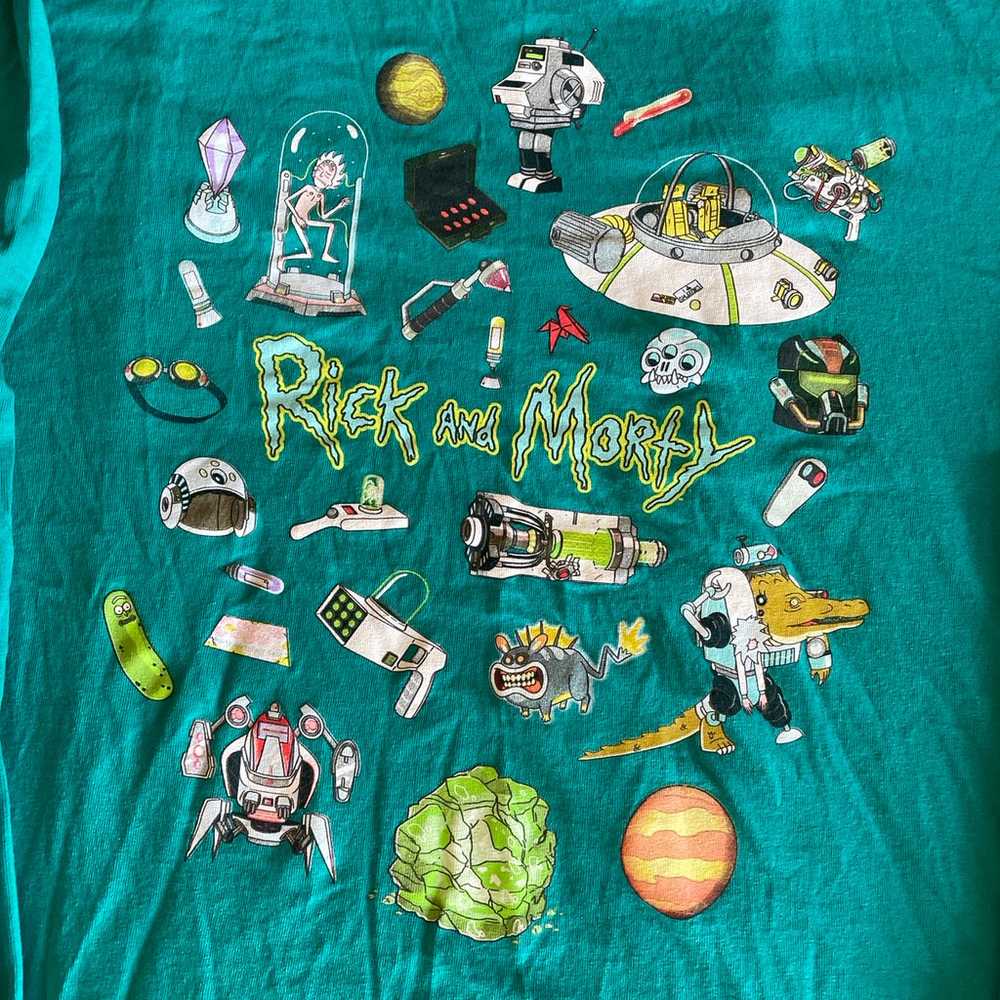 XL Official Rick and morty long sleeve graphic - image 2