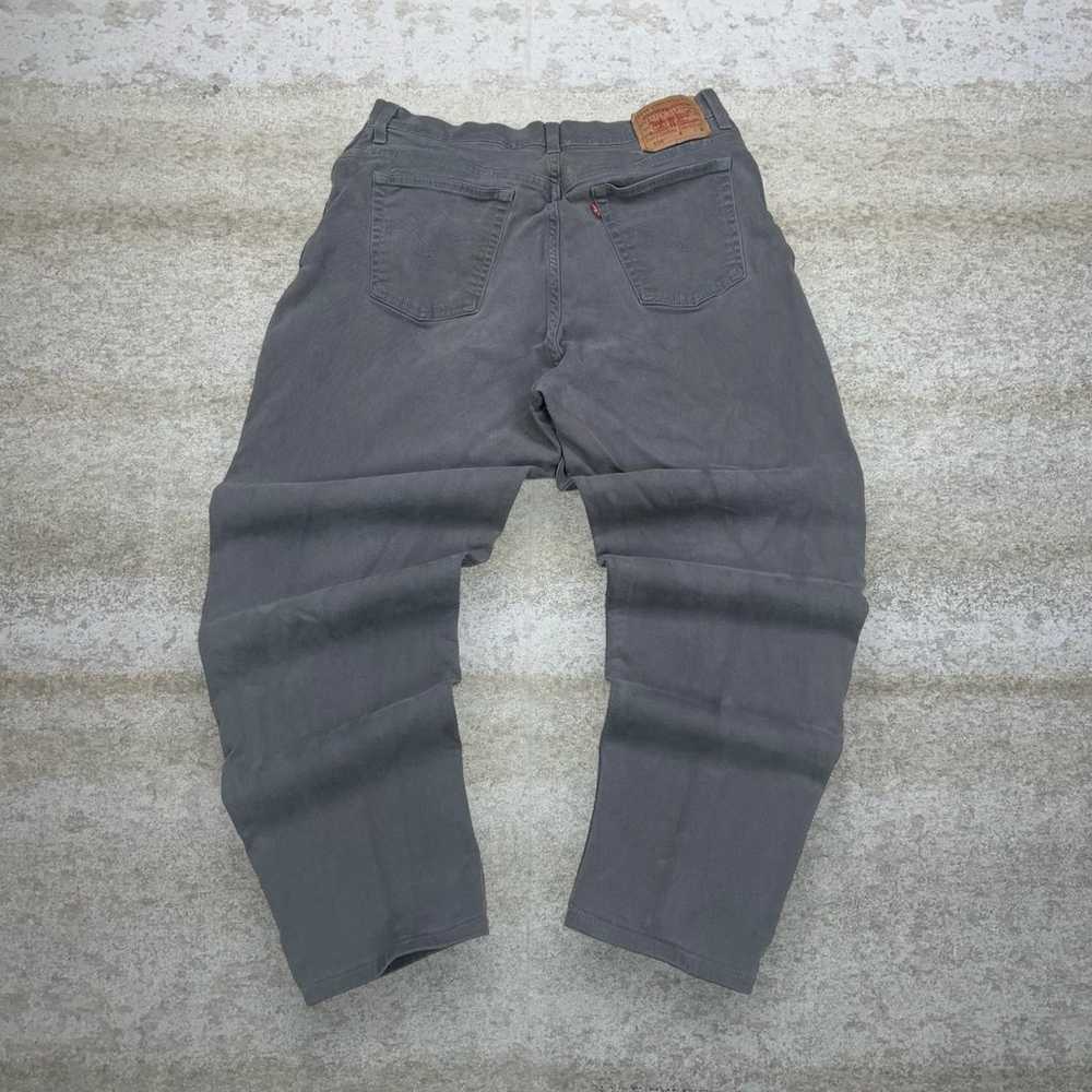 Vintage Levis Jeans 550 Relaxed Fit Tapered Smoke… - image 1