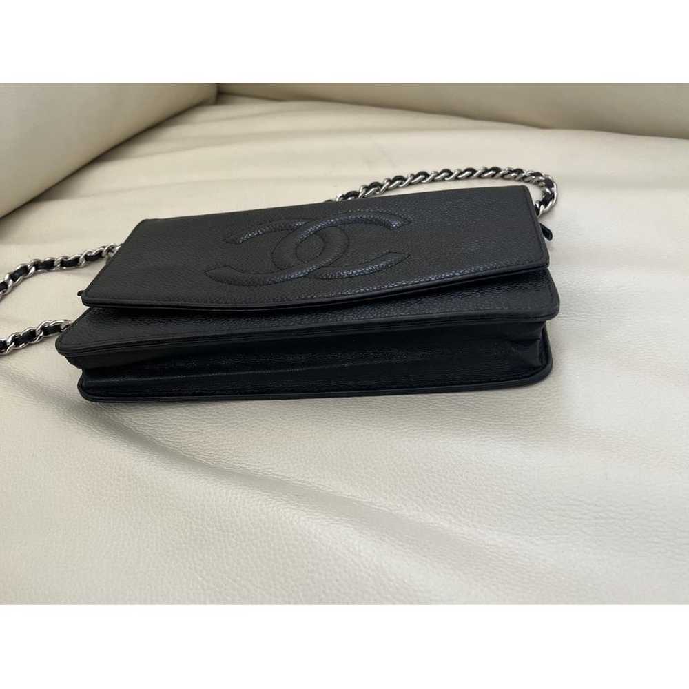 Chanel Wallet On Chain Timeless/Classique leather… - image 4
