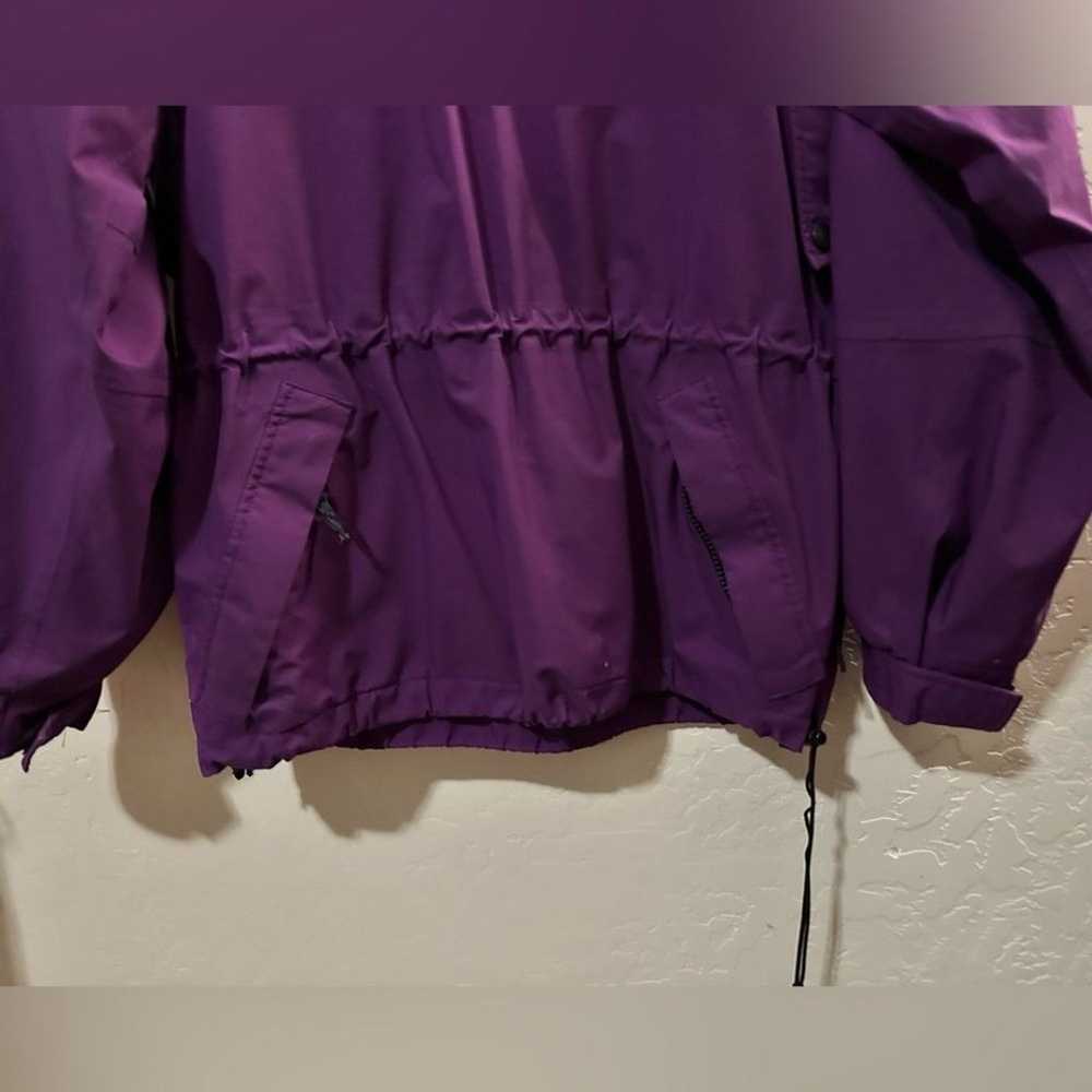 Purple Vintage Alpine Design Goretex Pullover Par… - image 2