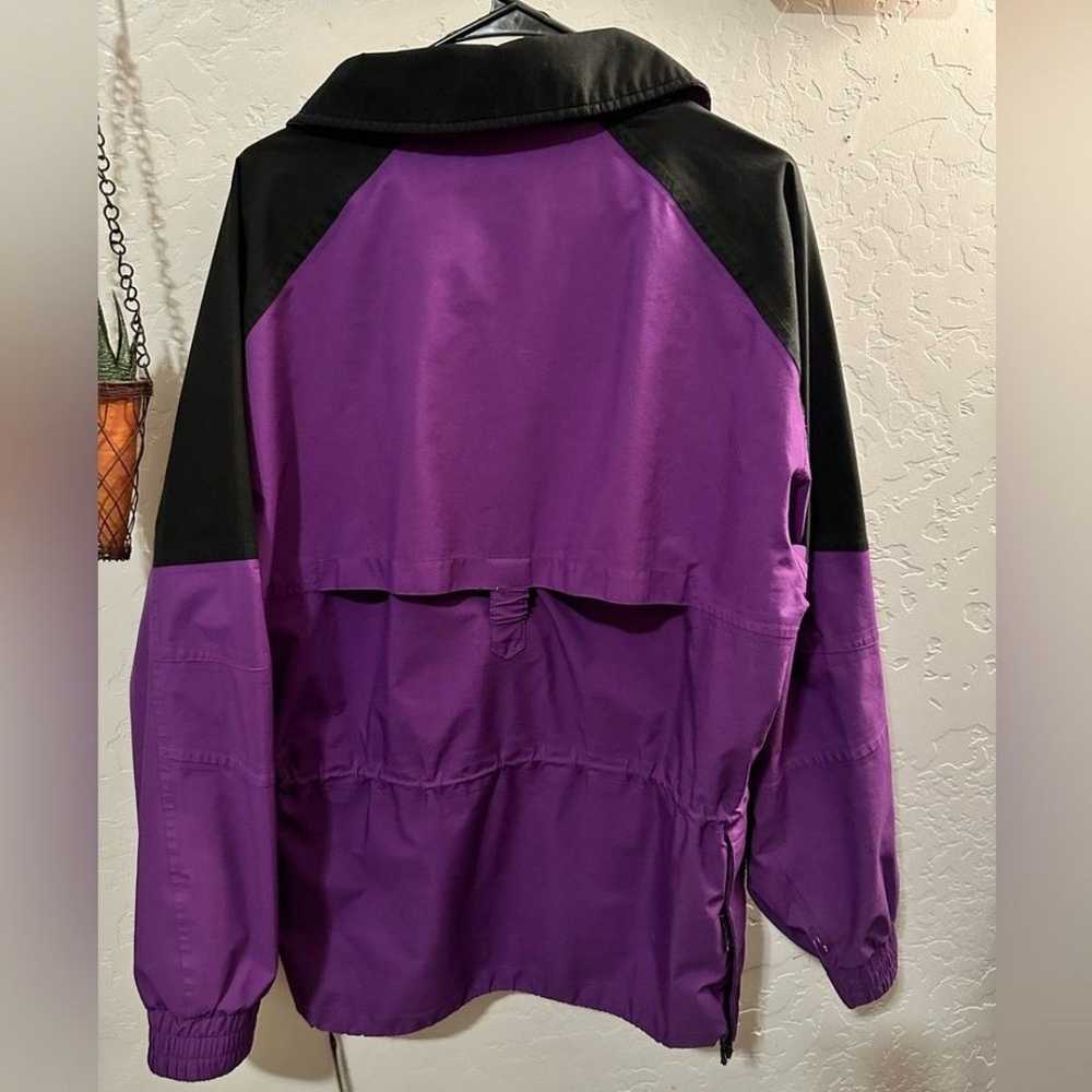 Purple Vintage Alpine Design Goretex Pullover Par… - image 6