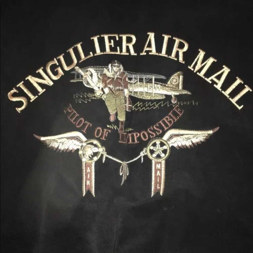 Singulier Air Mail All Over The World Rare Vintag… - image 6