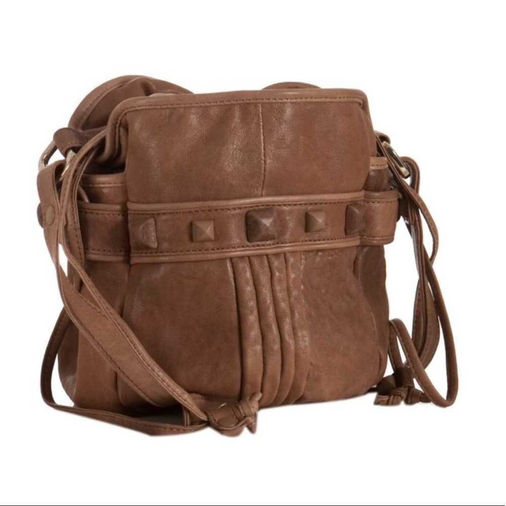 Junior Drake Studded Leather Bucket Bag - image 1