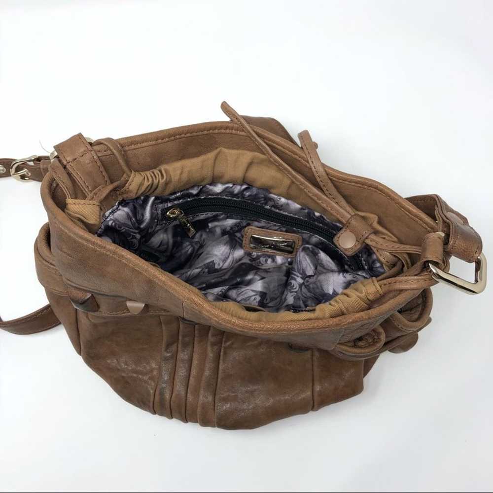 Junior Drake Studded Leather Bucket Bag - image 5