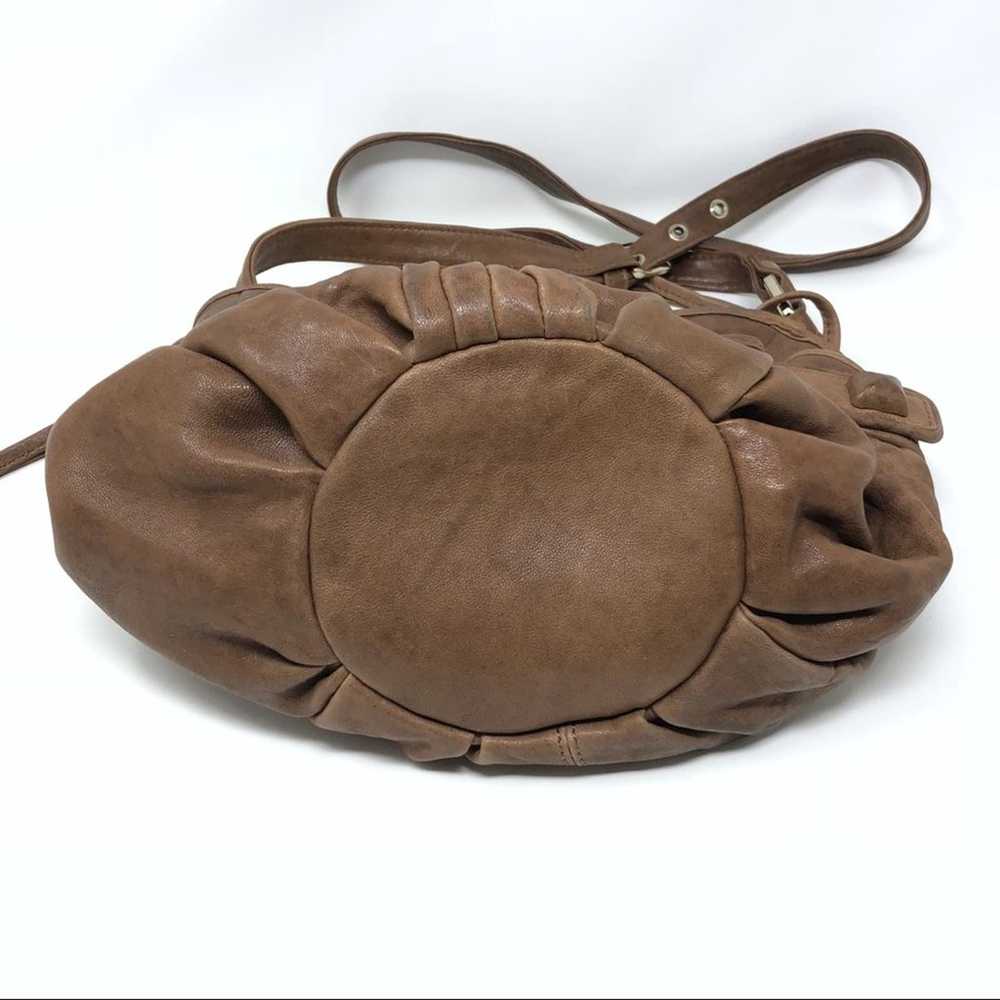 Junior Drake Studded Leather Bucket Bag - image 7