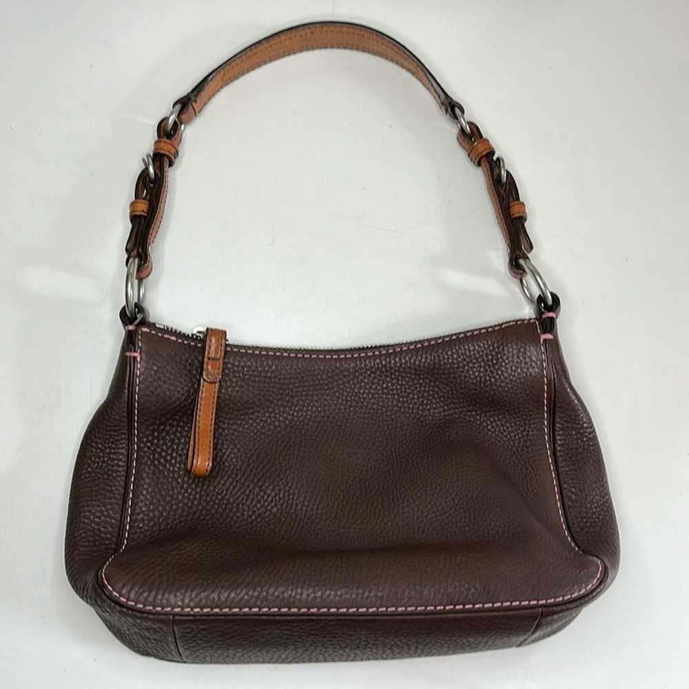Coach Chelsea Pebbled Brown Leather Women’s Bag - image 1