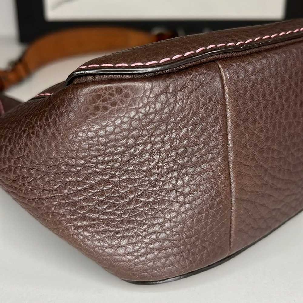 Coach Chelsea Pebbled Brown Leather Women’s Bag - image 3
