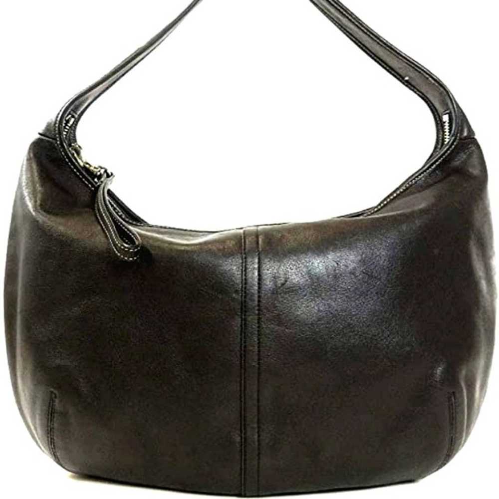 COACH Soho Saddle Leather Hobo Shoulder Bag EUC - image 4