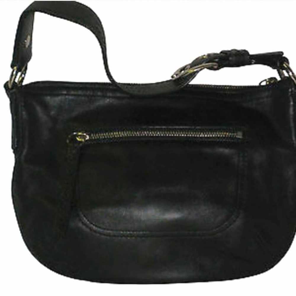 COACH Soho Saddle Leather Hobo Shoulder Bag EUC - image 7