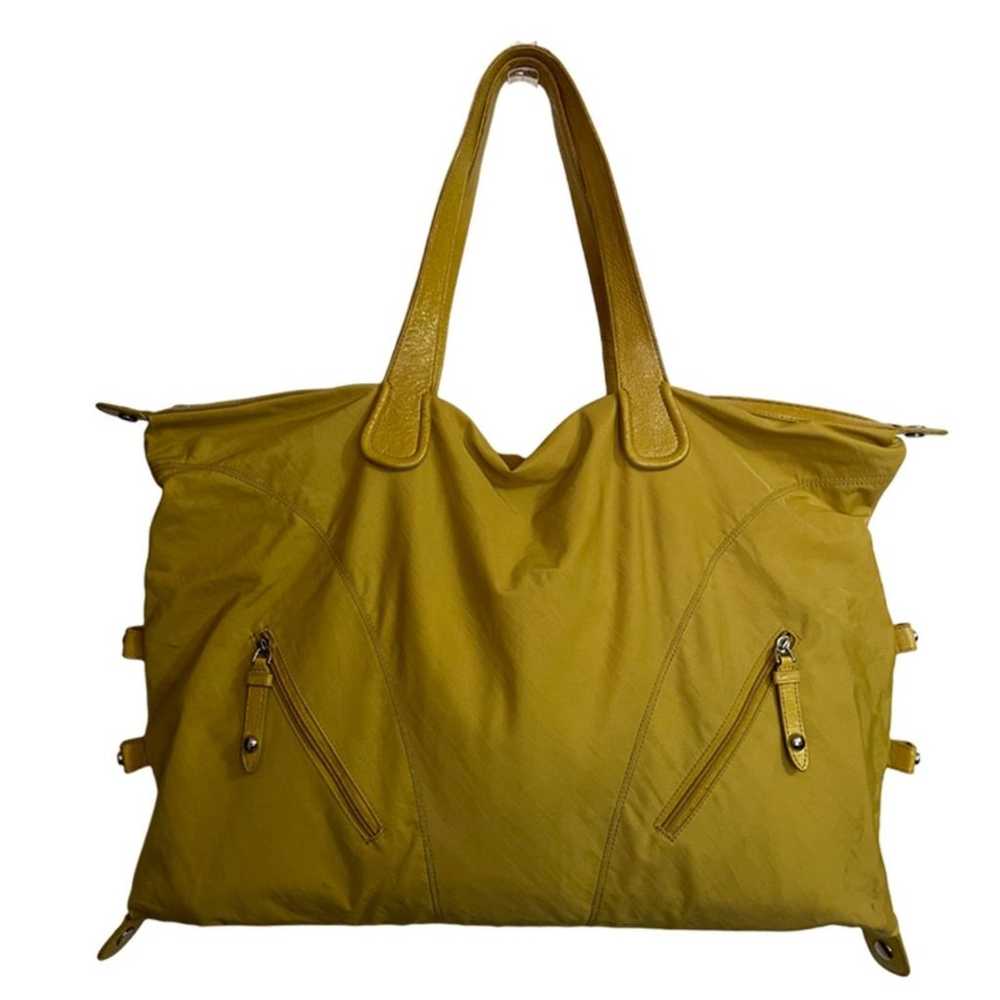 Hobo International Nylon And Leather Tote Bag Mus… - image 3