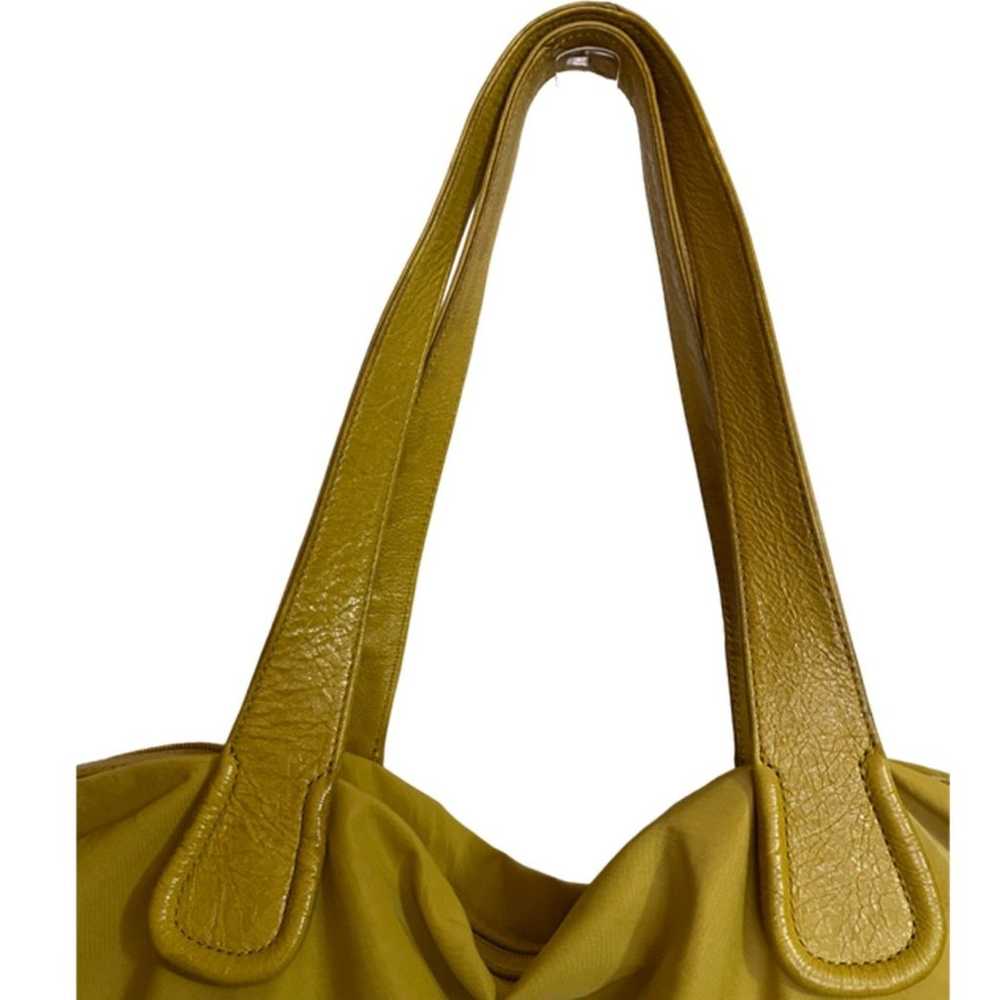 Hobo International Nylon And Leather Tote Bag Mus… - image 7