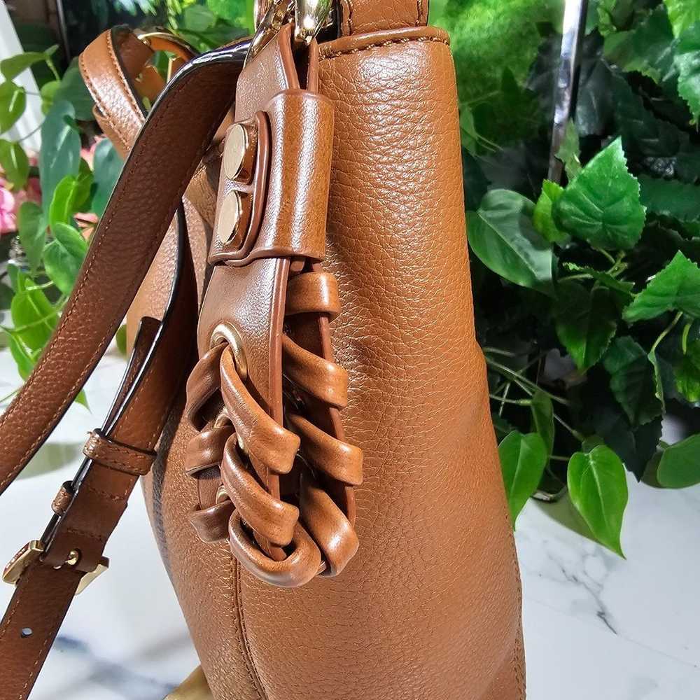 MICHAEL KORS Fulton Purse Genuine Leather Crossbo… - image 11