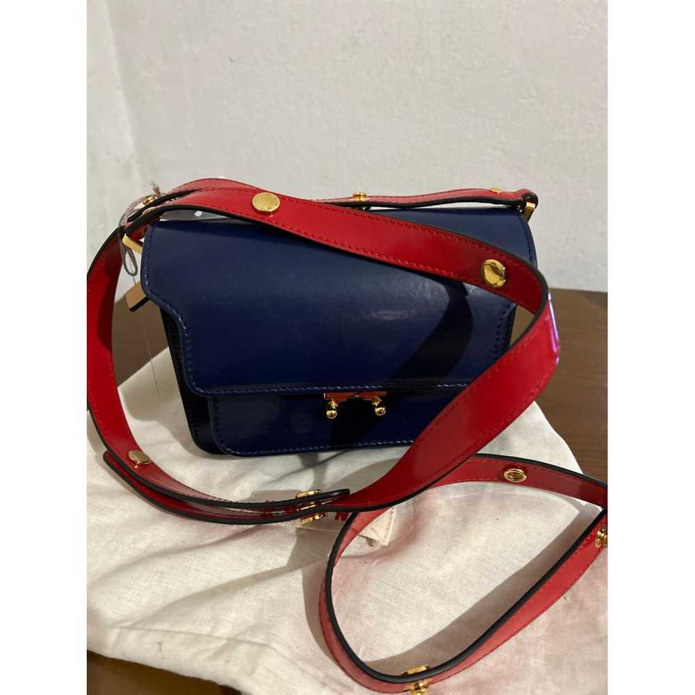 Marni Trunk leather crossbody bag - image 2