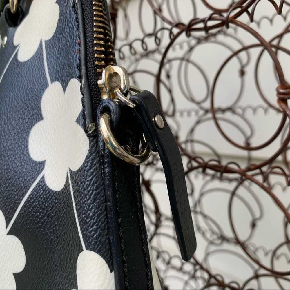 Kate Spade Rachelle Wellesley black floral purse - image 4