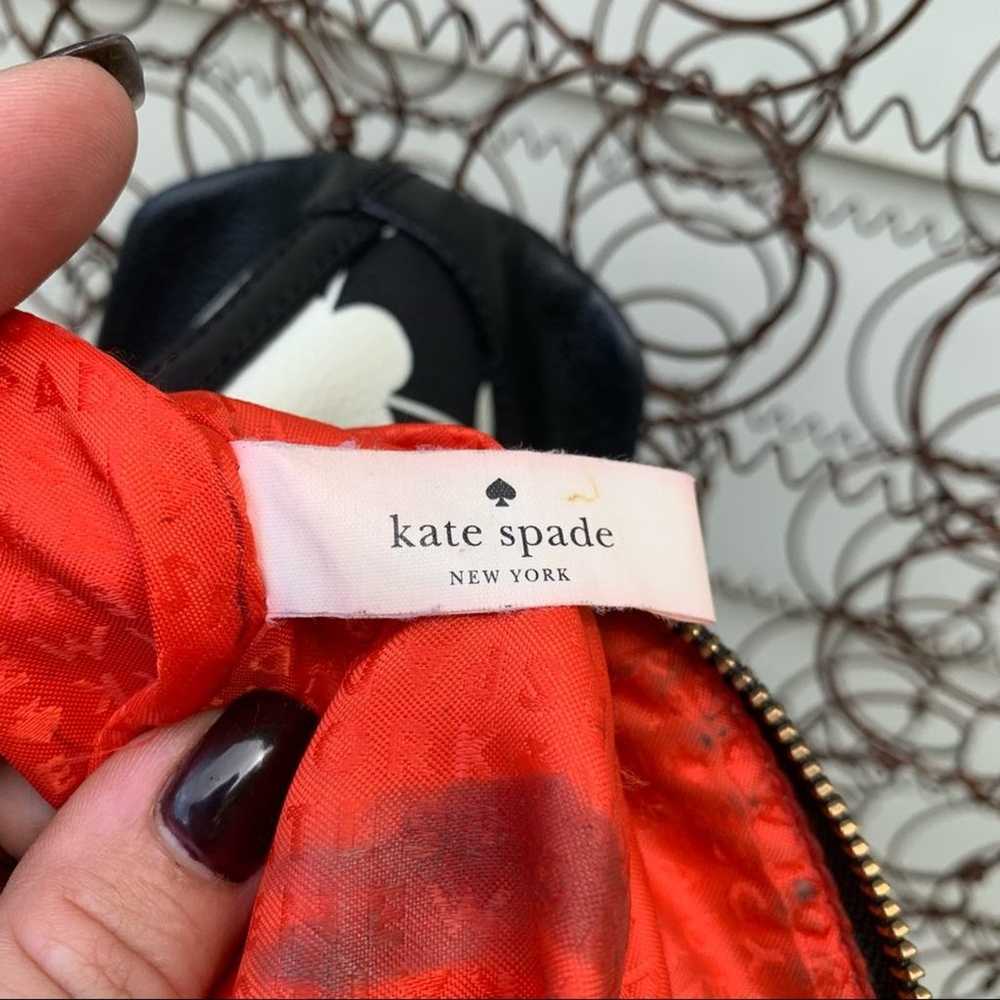 Kate Spade Rachelle Wellesley black floral purse - image 8