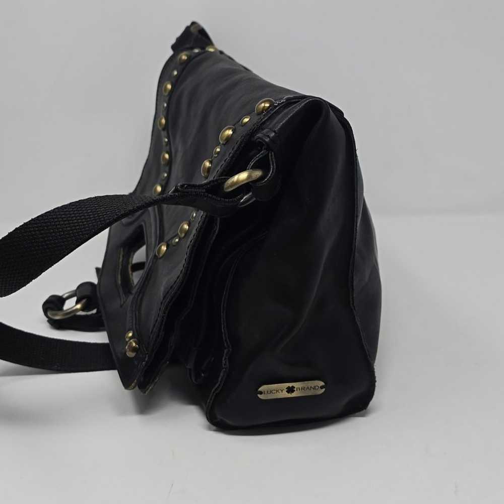 Lucky Brand Abbey Studded Black Leather Crossbody… - image 6