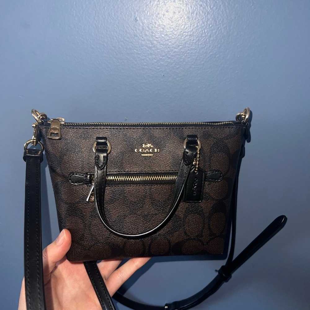 Coach Mini Gallery Tote and Keychain - image 2