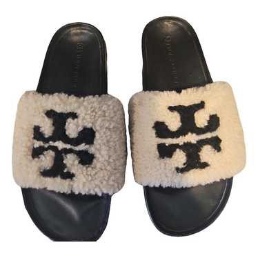 Tory Burch Shearling mules & clogs - image 1