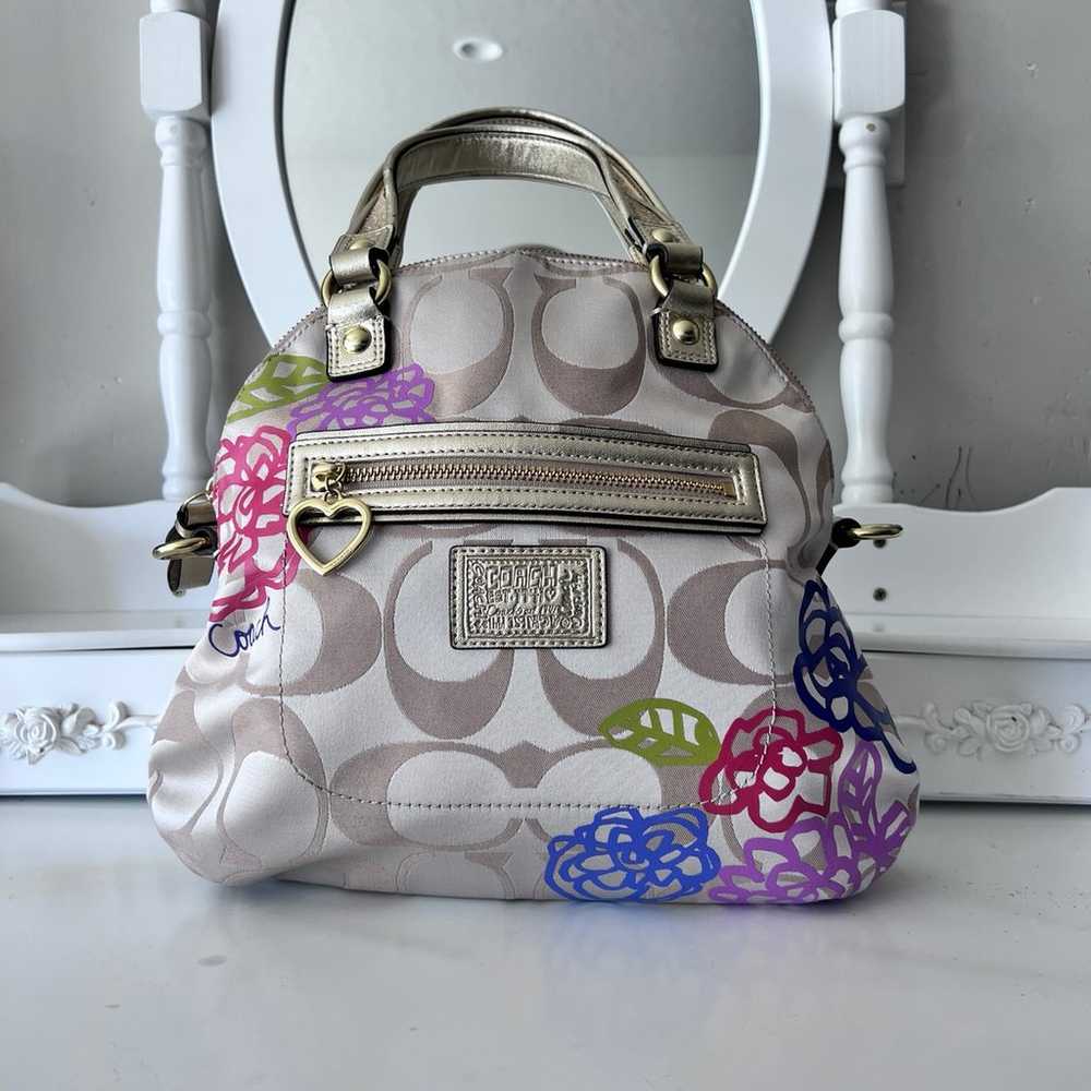 Coach Poppy Floral Handbag/Crossbody - image 2