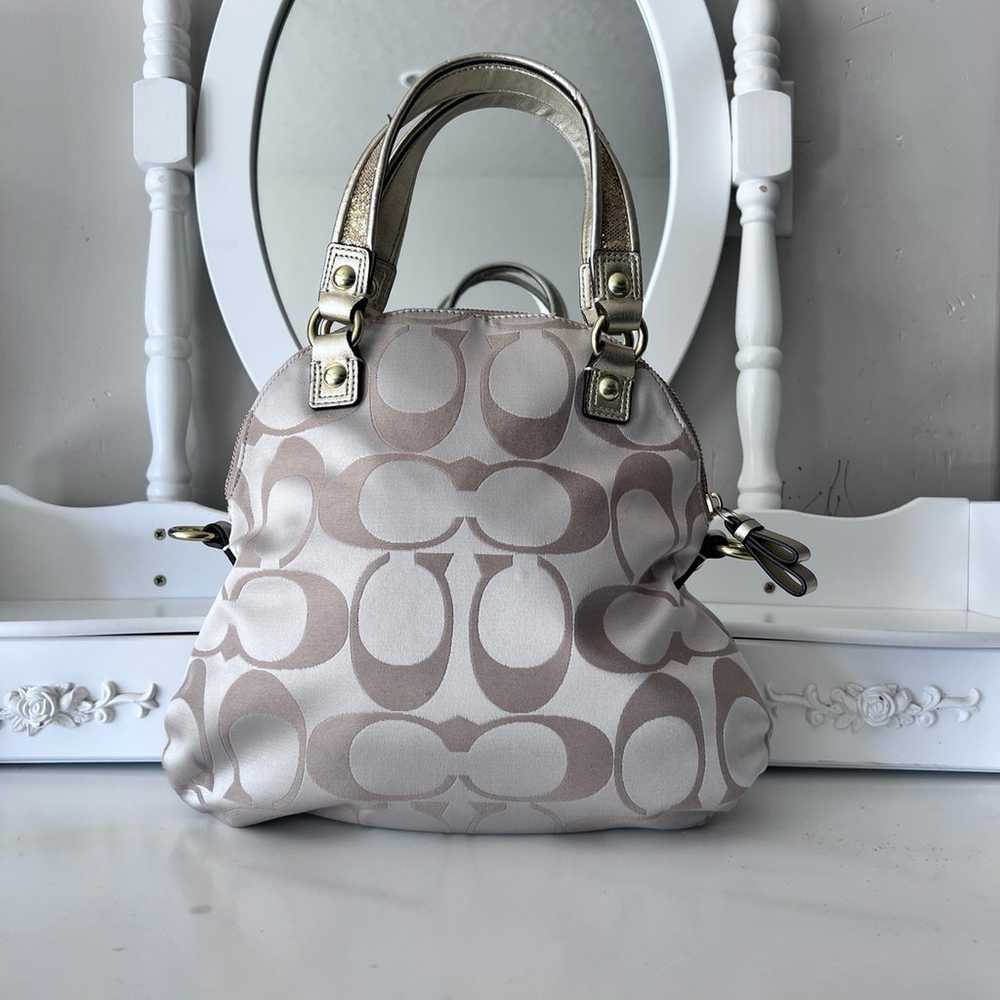 Coach Poppy Floral Handbag/Crossbody - image 3