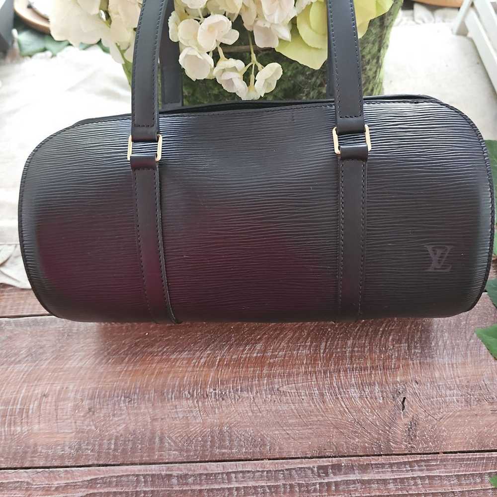 Louis Vuitton Black Soufflot Epi Tote Bag (make u… - image 1