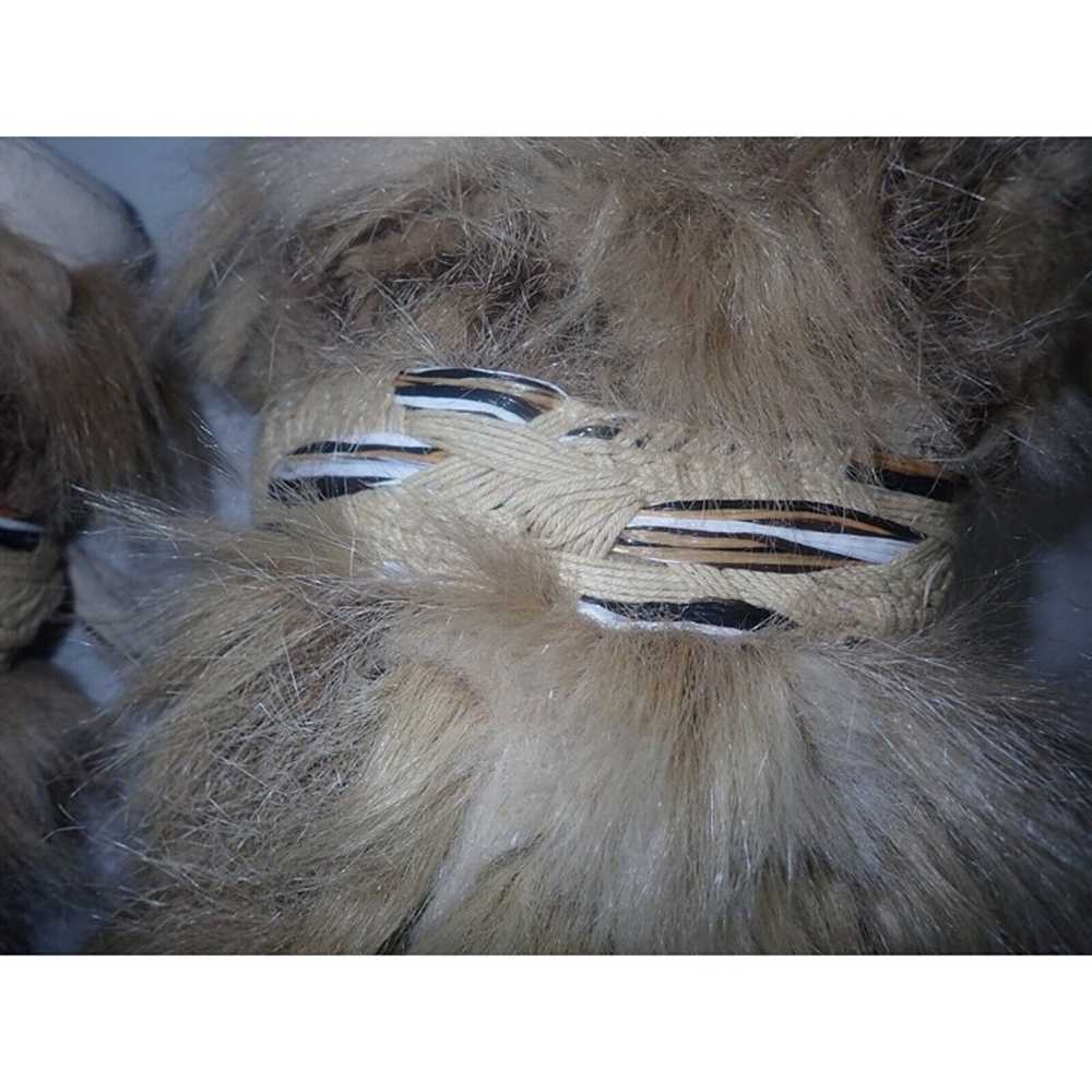 Aldo Modes Beige Suede & Faux Fur Yeti Snow boots… - image 10