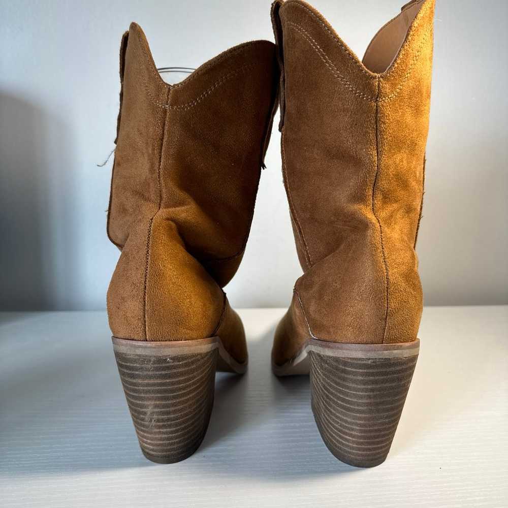 Size 8 - Princess Polly Brown Cowboy boots -women… - image 4