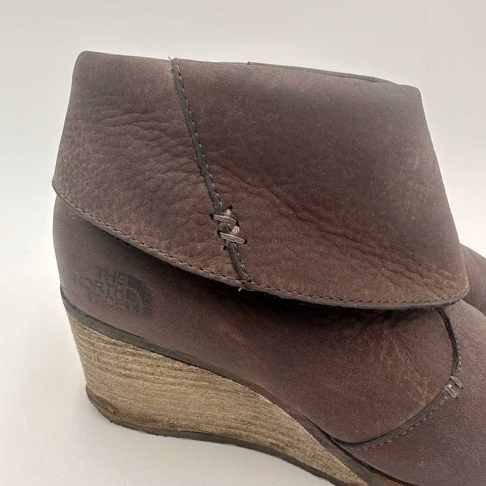 The North Face Women's Brown Leather Bridgeton We… - image 2