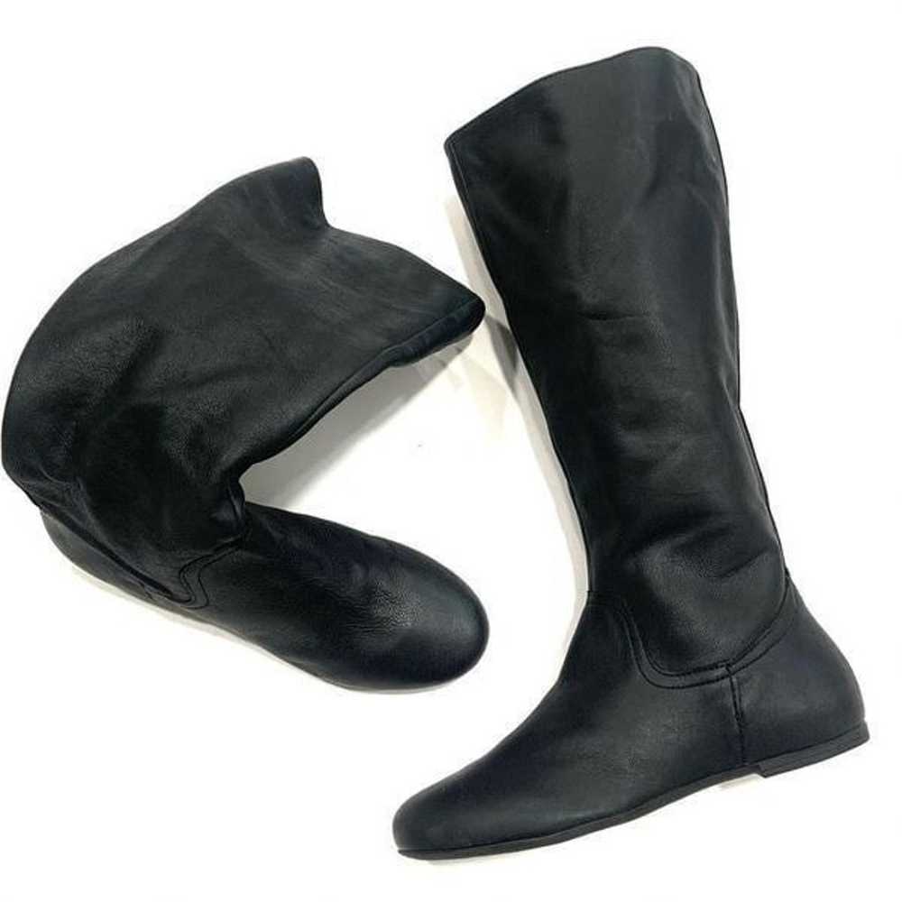 J. JILL Tall Leather Slouch Boots - image 1