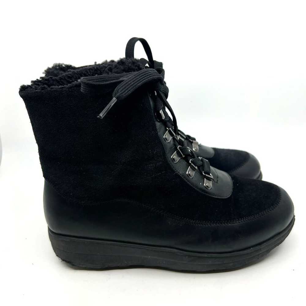 FitFlop MUKLUK  Shearling-Lined Laced Ankle Boots… - image 3