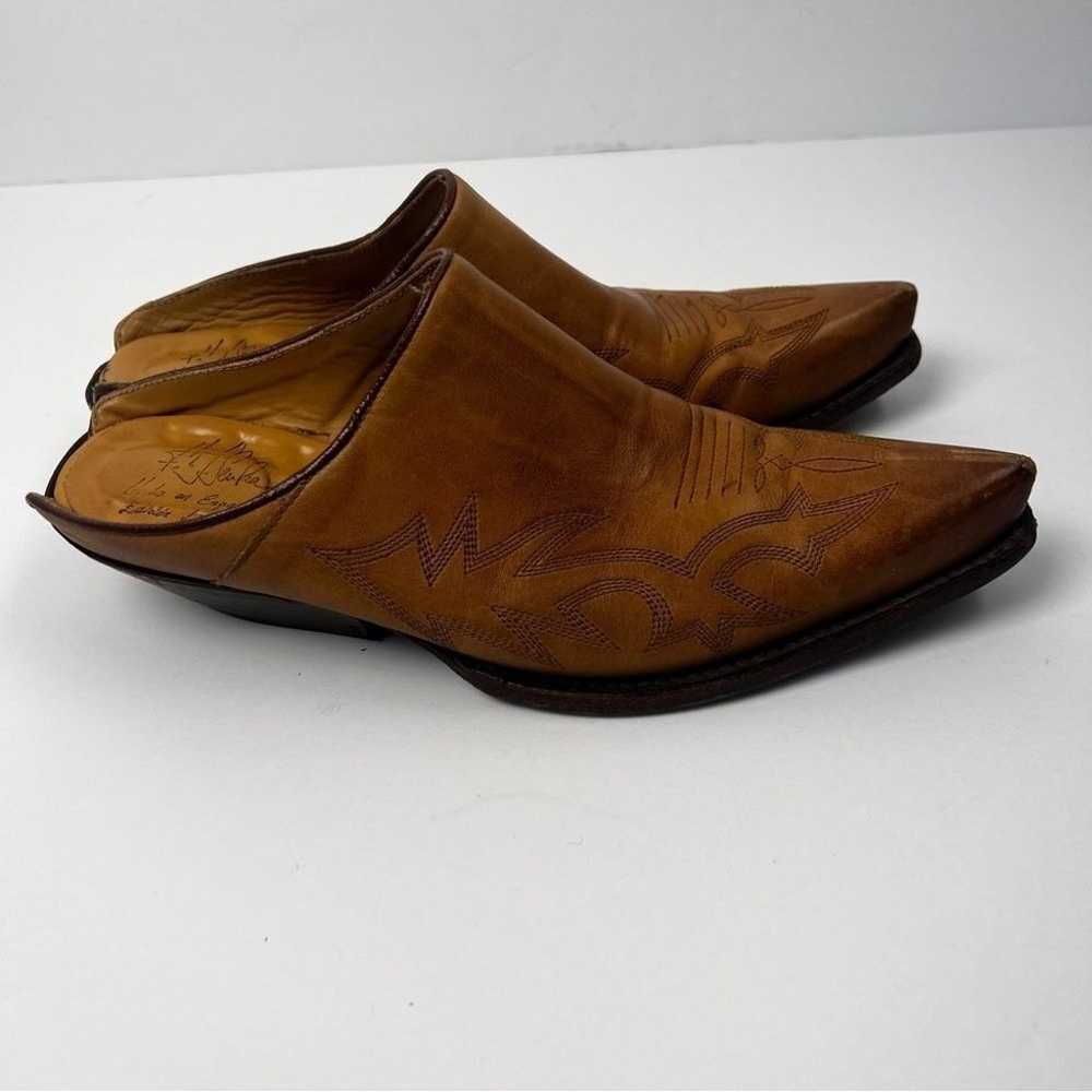 H.F. Senka Ladies Western Brown Leather Handmade … - image 1