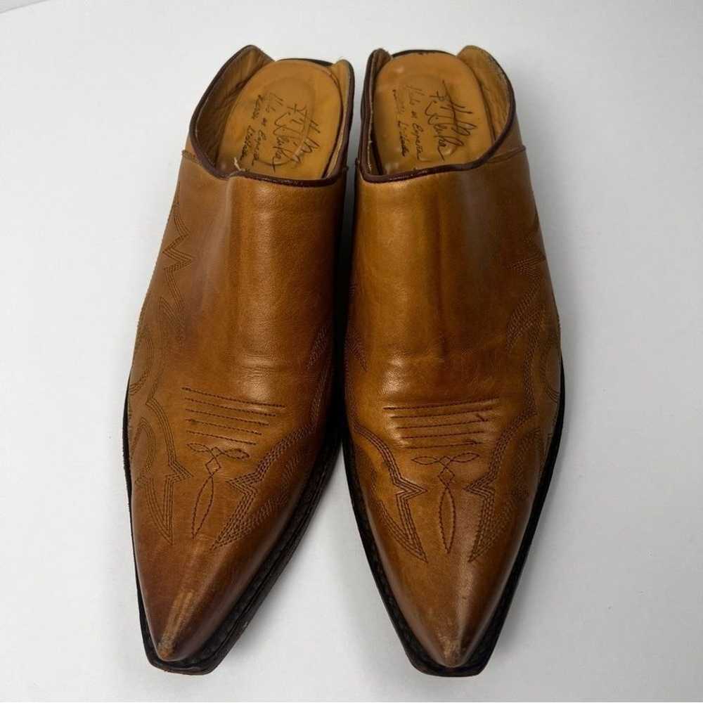 H.F. Senka Ladies Western Brown Leather Handmade … - image 2