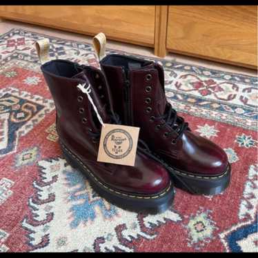 Burgundy Doc Martens