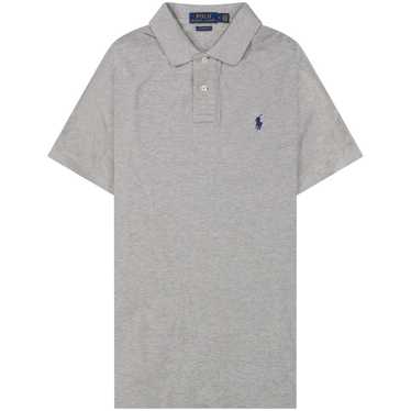 Logo Polo Shirt / Size M / Mens / Grey / Cotton B… - image 1