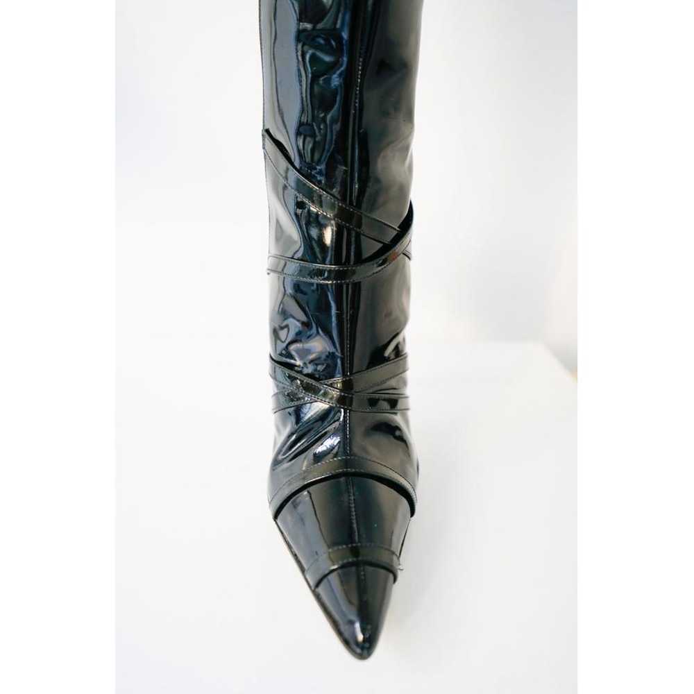 Maud Frizon Patent leather riding boots - image 3