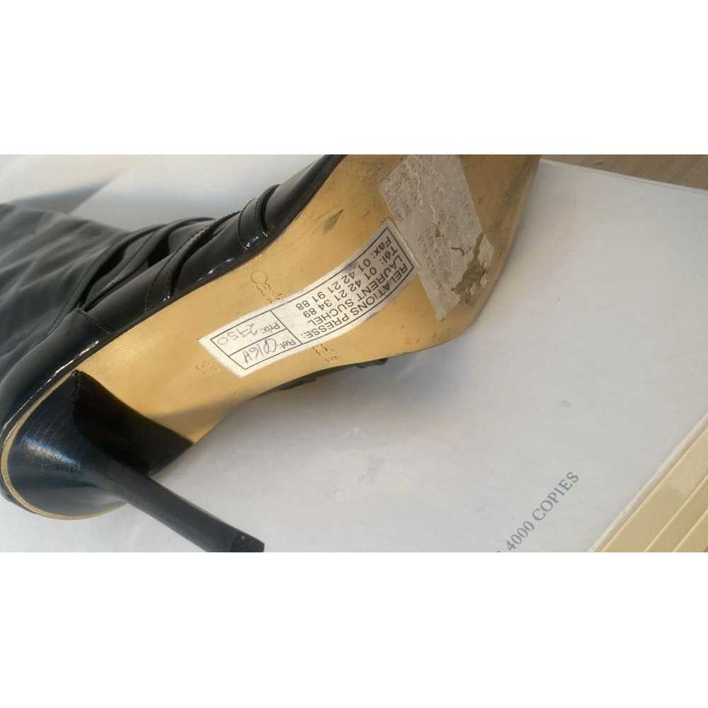 Maud Frizon Patent leather riding boots - image 4