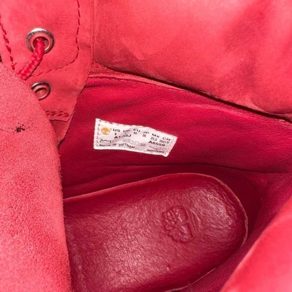 Red 50th Anniversary Timberlands - image 2