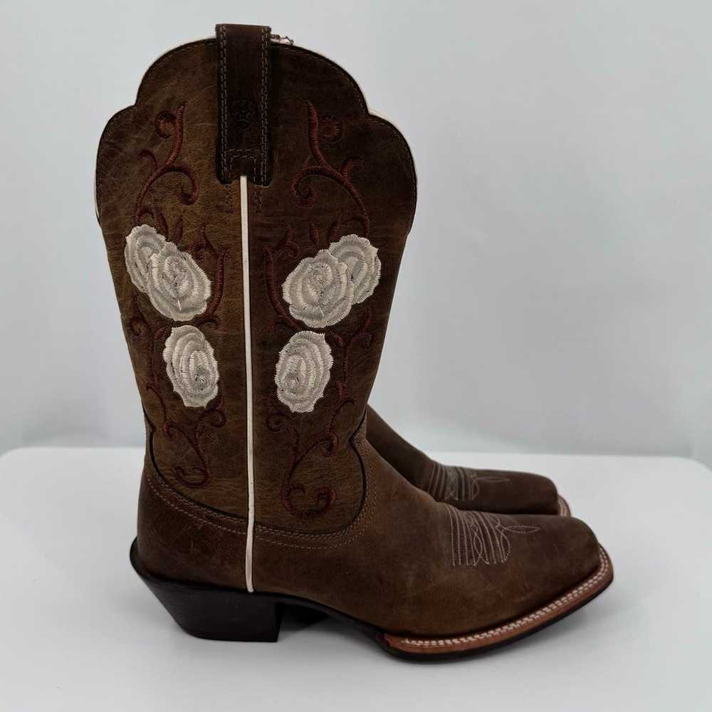 Ariat Women's Corazon Western Boots Rose Embroide… - image 6