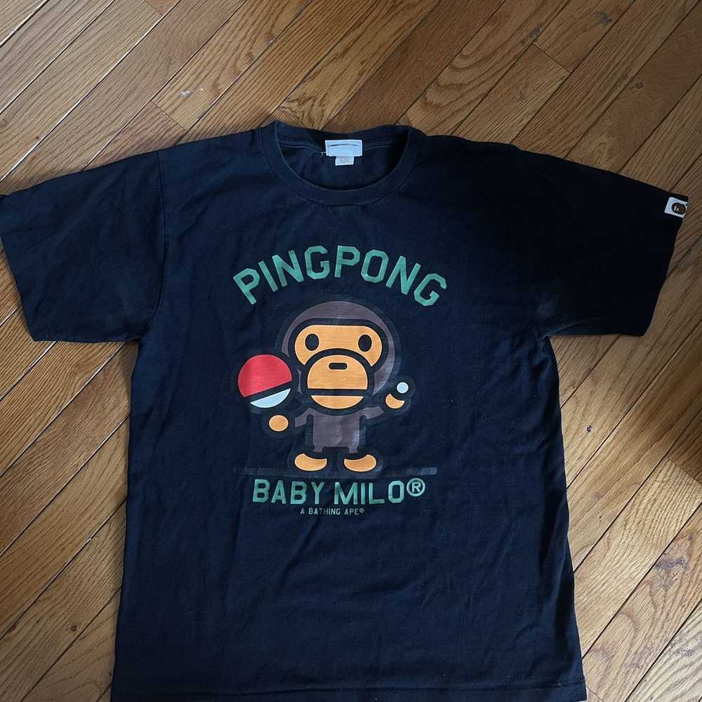 Bape Bape Baby Milo Ping Pong T-Shirt - image 1