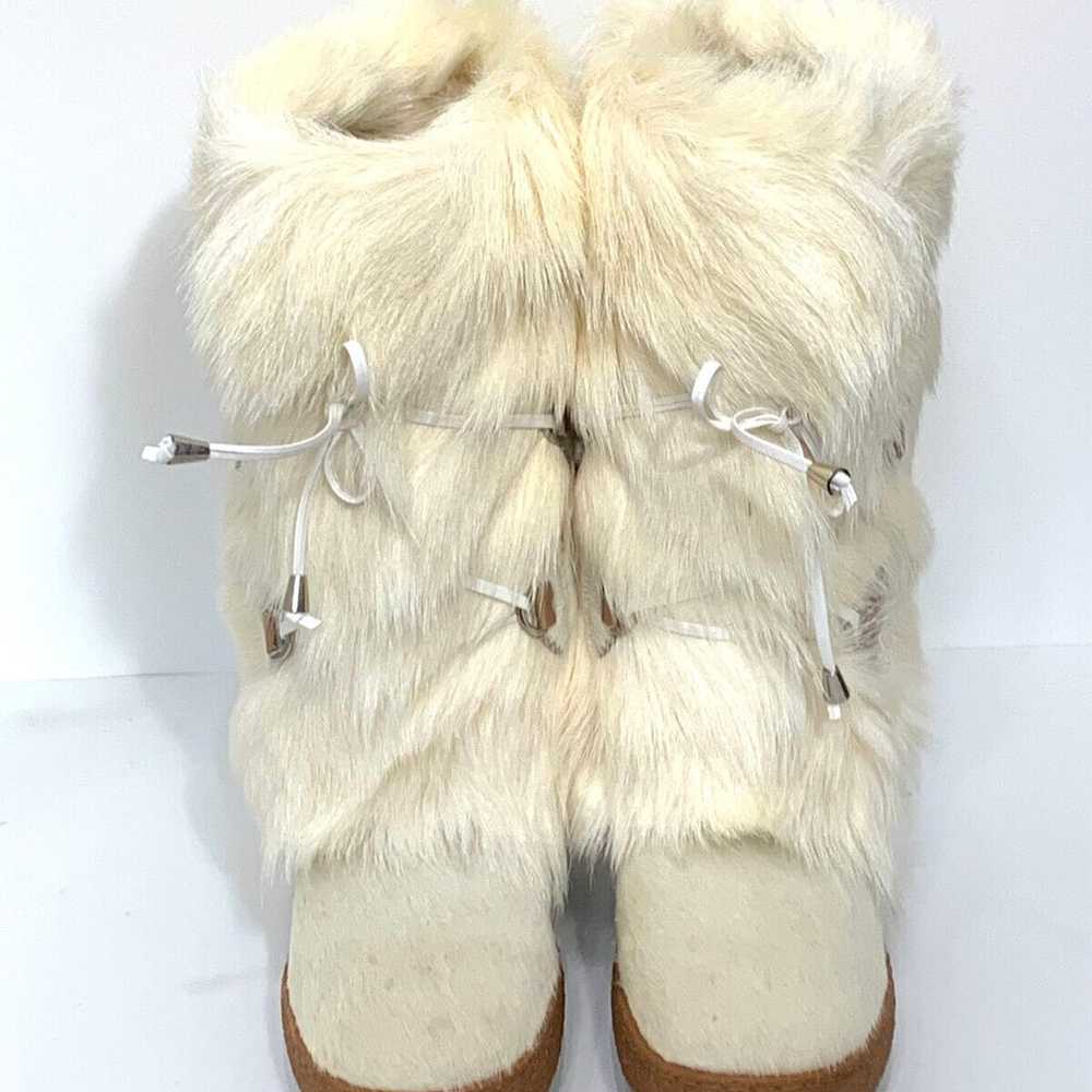 Oscar Sport NWB Women's White Norma Boots Size 7 - image 11