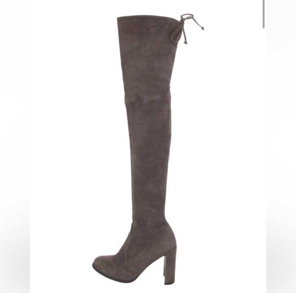 Stuart Weitzman highland OTK over the knee suede … - image 1