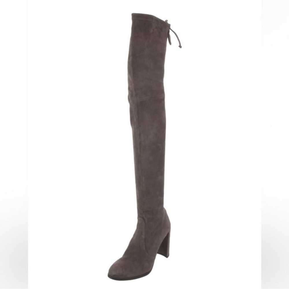 Stuart Weitzman highland OTK over the knee suede … - image 2