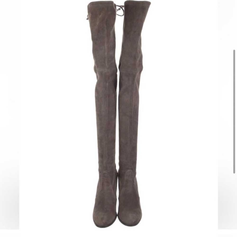 Stuart Weitzman highland OTK over the knee suede … - image 3